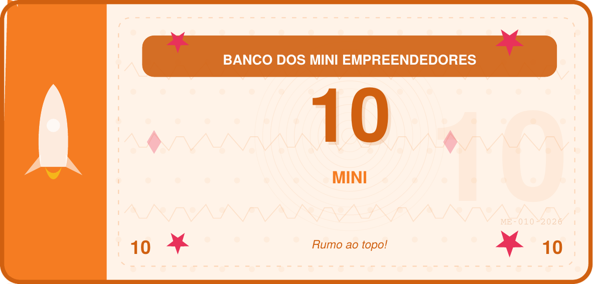 Nota de 10 minis