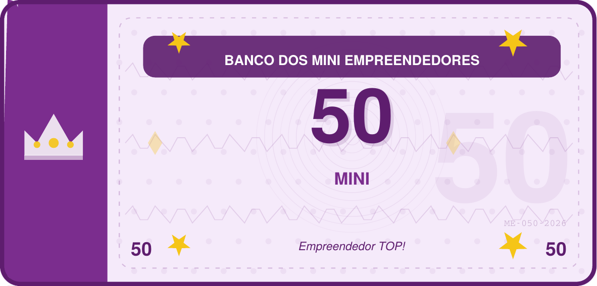 Nota de 50 minis